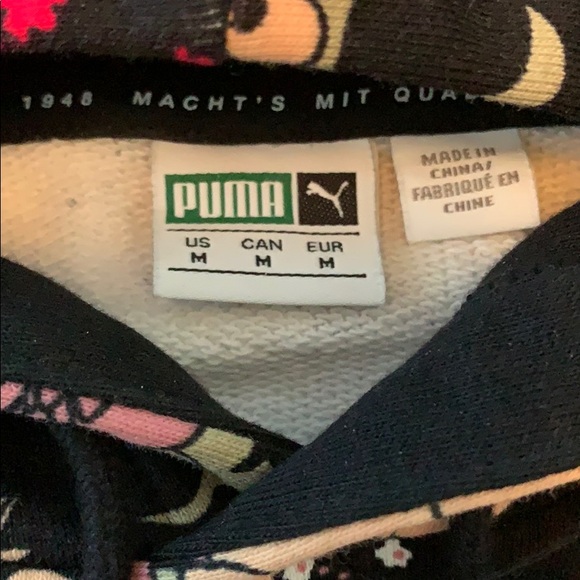 Puma Floral Cropped Sweater - Picture 4 of 7